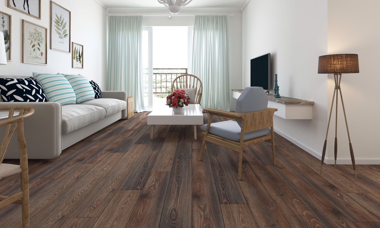 Floorpan 8mm được khách hàng lựa chọn cho căn hộ thêm phần sang trọng