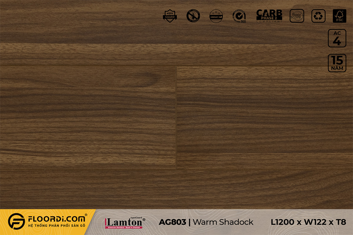 Sàn gỗ Lamton Aquaguard AG803