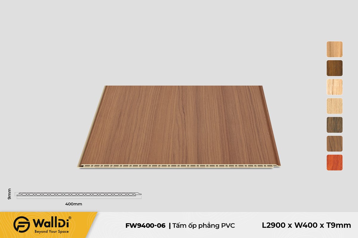 Tấm ốp nano phẳng Walldi Quy Nhơn