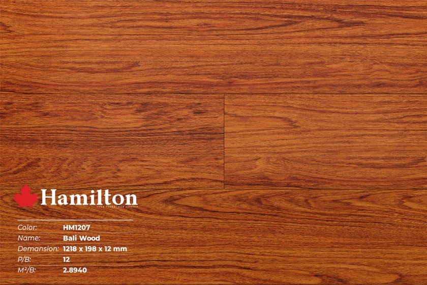Sàn gỗ công nghiệp giá rẻ Hamilton - HM1207