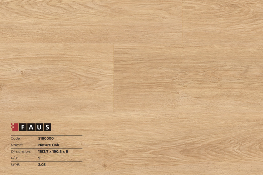 Sàn gỗ Tây Ban Nha Faus S180000