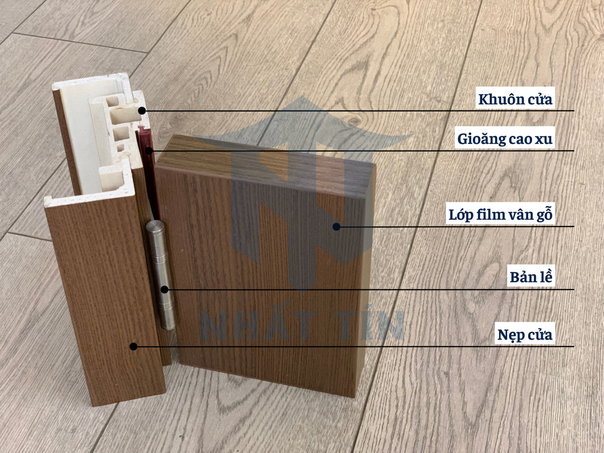 Cấu tạo cửa gỗ nhựa composite Kosdoor