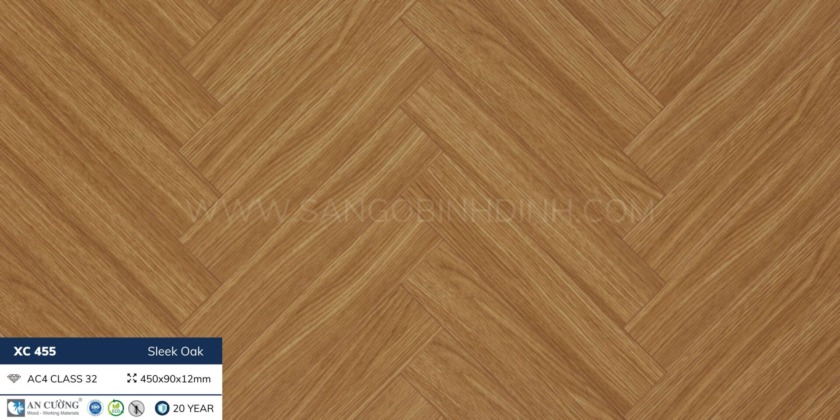 Sàn gỗ Koronospan 455 Sleek Oak