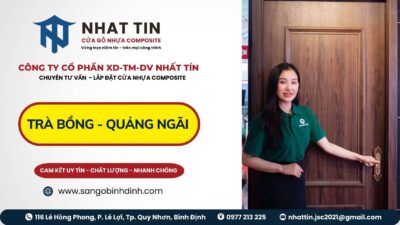 Cửa gỗ nhựa Trà Bồng Quảng Ngãi