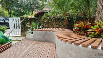 Sàn gỗ sân vườn đang được nhiều khách hàng Hoài Nhơn lựa chọn