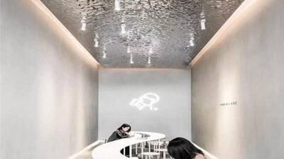 Tấm inox 3D sóng nước được ứng dụng rộng rãi trong trang trí nội thất tại Hoài Nhơn