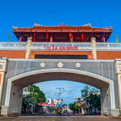 Thị xã An Nhơn - Bình Định nơi Nhất Tín thi công sàn gỗ nhà anh Tiến